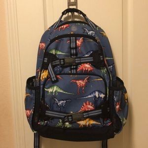 Mackenzie Large dinosaur Backpack and lunchbox